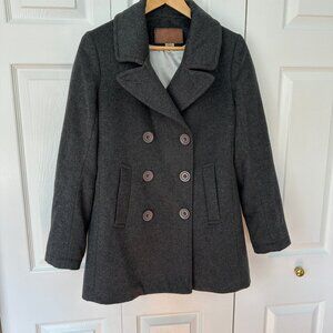 Women's Grey Paul Brodie Wool  and Cashmere Coat